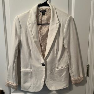 Versona White Blazer size XS